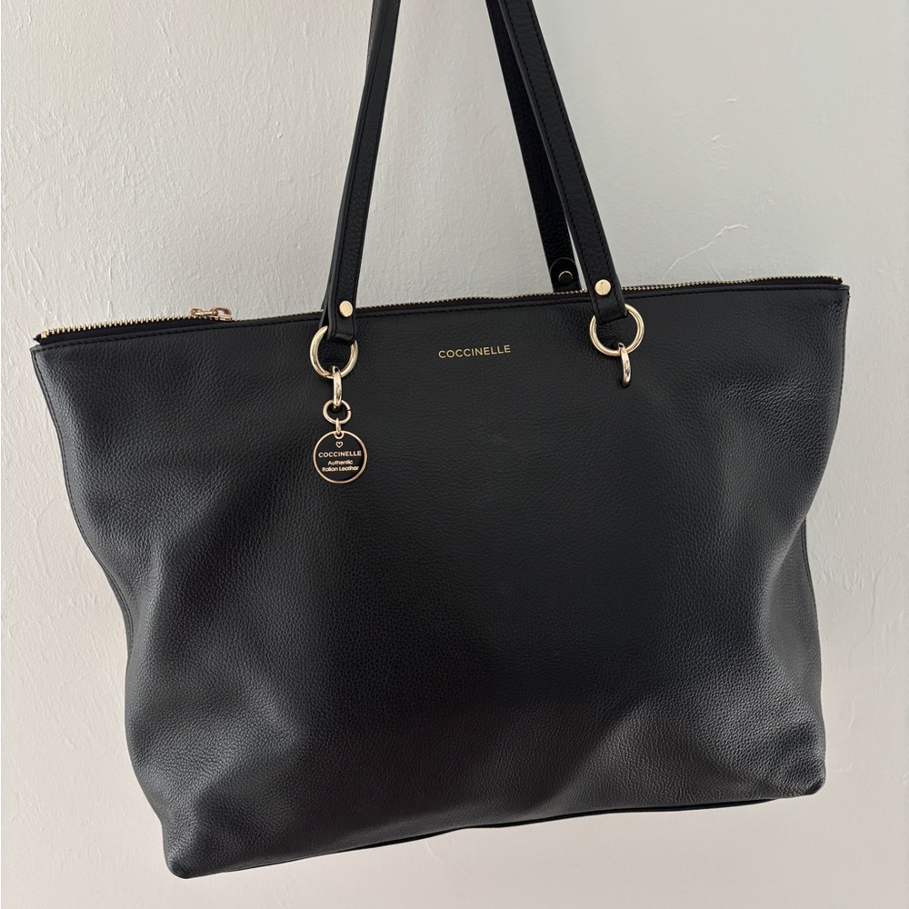 Coccinelle Soft Leather Tote Bag